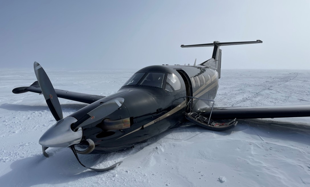 TSB: Turbine Failure Drove PC-12 Sea-Ice Landing