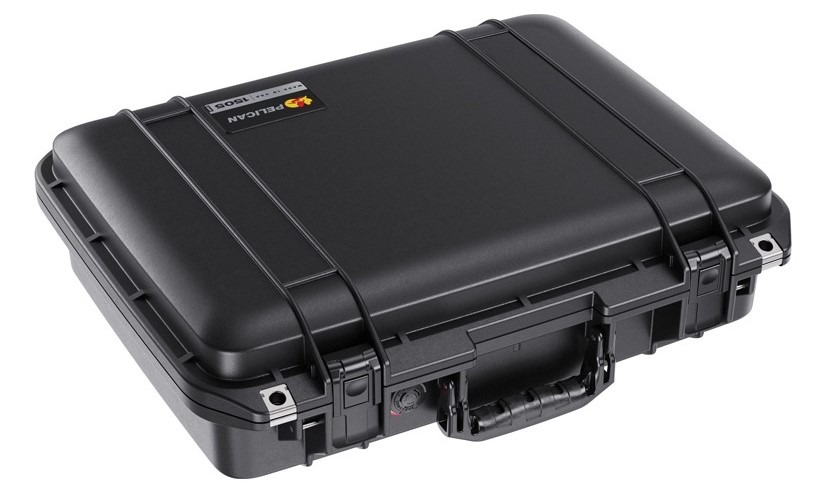 The Pelican 1505 Air is watertight, dustproof, and crushproof.
