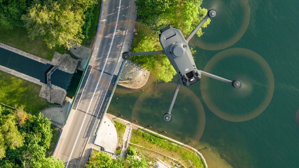 The DJI Mavic 3 Pro is one of our recommended 4k drones.