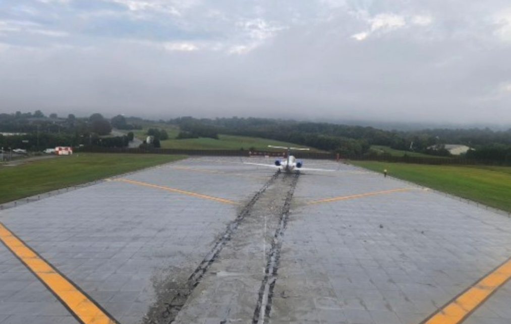 CommuteAir runway overrun EMAS NTSB